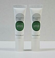 Lot of 2: BALANCE ME Congested Skin Serum for acne prone skin 7ml Travel Sz NEW