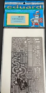 Eduard F-4B/N Phantom II 48123 Photo-Etch 1/48 For Hasegawa Model Kit - Picture 1 of 2
