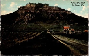 GRAND DAD BLUFF La Crosse, Wisconsin WI c1910 Postcard - Picture 1 of 2