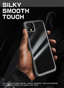 SUPCASE para Google Pixel 4XL, Estuche Transparente Delgado TPU Parachoques Trasero Cubierta Antigolpes - Imagen 1 de 8