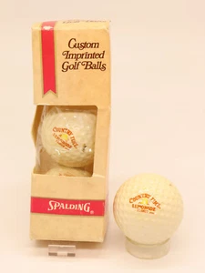 3 Palline da Golf Spalding Personalizzate Stampate Country Time Limonata Scatola Originale Manicotto - Foto 1 di 9