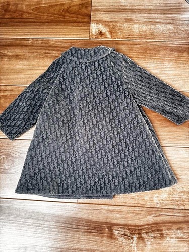 Cappotto Christian Dior capospalla grigio taglia 18M bambino bambini mai