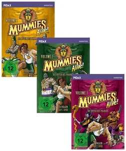Mummies Alive Vol. 1 + 2 + 3 Gesamtedition DVD 1997 - Bild 1 von 12