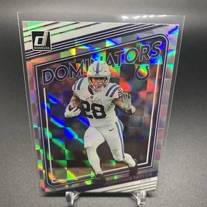 2022 Donruss Football Dominators #D11 Jonathan Taylor - Indianapolis Colts - Picture 1 of 2