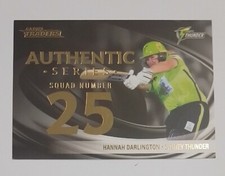 2023/24 CRICKET TRADERS AUTHENTIC NUMBERS AN10/10  Hannah Darlington Syd Thunder