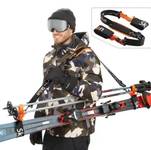 Ski Strap and Pole Carrier | Avoid the Struggle and Effortlessly Transport Your - Picture 1 of 9