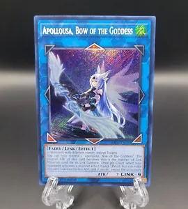 Yu-Gi-Oh! Apollousa, Arco della Dea (Arte Alternativa) RA02-EN040 - Rara Segreta - Foto 1 di 2