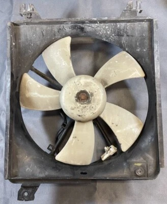 1990-1997 NA Mazda Miata MX-5 OEM Condensador Ventilador de Refrigeração Motor Conjunto de Cobertura - Imagem 1 de 4