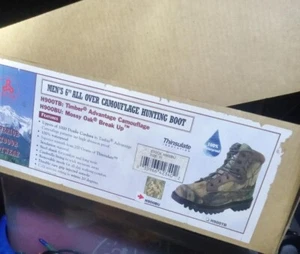Proline Mens Camo Insulated Boots Size 7 - Picture 1 of 2