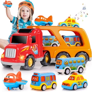 Carrier Truck Toddler Toys Car: Transport Toy for 1 2 3 4 Year Old Boys Girls... - Picture 1 of 1