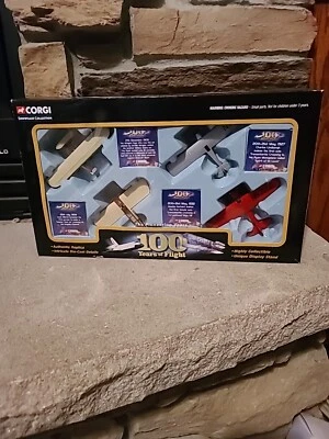 100 Years of Flight Pioneering Years Airplane Set Corgi Showcase Collection - Image 1 of 4