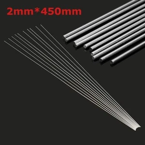 10pcs 2mm Aluminium Low Temperature Welding Brazing Rod For all Parts 45cm - Picture 1 of 9