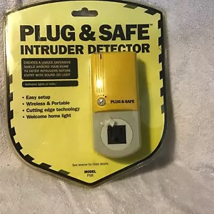 Plug & Safe Motion Sensor Detector Wireless Home Theft Security System PS8 New - Picture 1 of 6