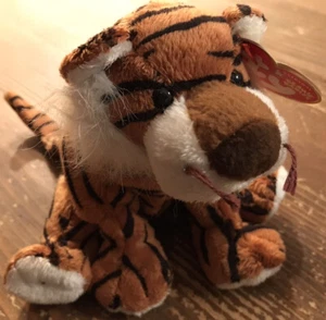 Ty Beanie Babies Stripey the Bengal Tiger 2005 da collezione nuovo mai usato - Foto 1 di 11