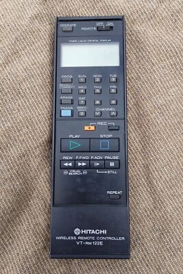 telecomando hitachi VT-RM122E videoregistratore VT-120E 6NE2150A - Immagine 1 di 4
