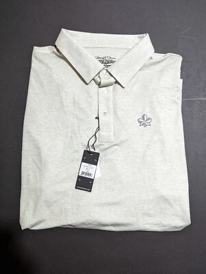 NUEVO CON ETIQUETAS POLO DODGE DE PLUMÓN RECTO PARA HOMBRE, TALLA: 3XL, COLOR: GRIS JASPEADO (M4) Foto 1 de 2