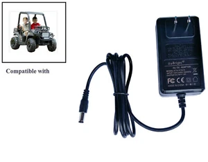 AC Power Adapter For 24V Dynacraft Realtree UTV Ride on 4x4 Real Tree Buggy Dyna - Afbeelding 1 van 3