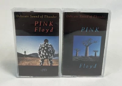 PINK FLOYD Cassette Tape Delicate Sound of Thunder LIVE 2 Tape Set The Wall Numb - Image 1 of 4