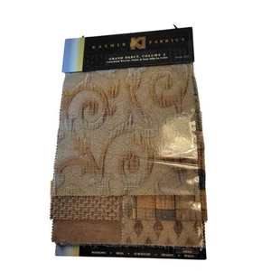 Fabric Sample Book Kasmir Fabric Prints Woven Solid by Color Quilting Blue Brown - Picture 1 of 24