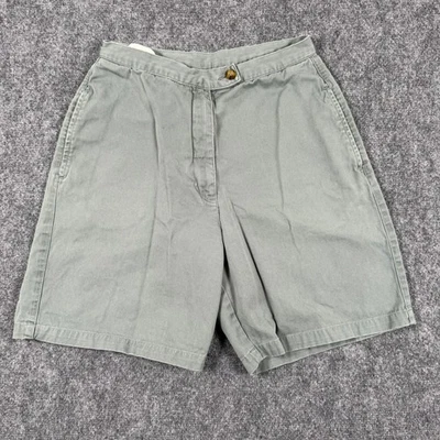 Shorts Woolrich tamanho 30 verde 7" costura interna algodão casual bolso chino masculino - Imagem 1 de 4