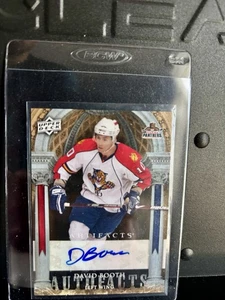 2009-10 Upper Deck Artifacts - David Booth #75 handsigniert Florida Panthers - Bild 1 von 2