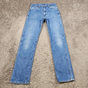 VINTAGE Wrangler Jeans Men 30 Cowboy Cut Slim Made in 13MWZ Work Wear USA Made - Picture 1 of 11