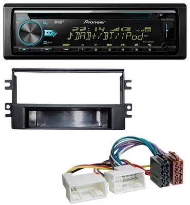 Pioneer DAB MP3 CD USB Bluetooth Autoradio für Kia Carens (ab 2007) - Bild 1 von 4