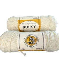 New 2 Skeins Fox Brand Yarns Orlon Acrylic 3 Ply 4oz Color Fisherman - Picture 1 of 5