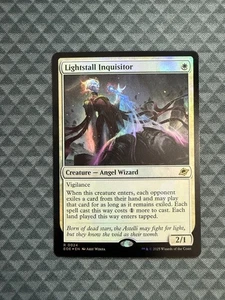MTG Lightstall Inquisitor #0024 Foil Rare Edge of Eternities (EOE)  - Picture 1 of 4