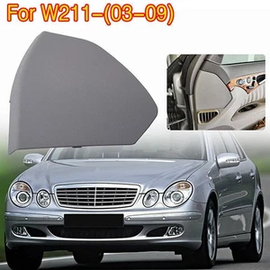 Gray Fits Mercedes Benz W211 E-Class Front Door Upper Cover Trim Right Passenger - Picture 1 of 6