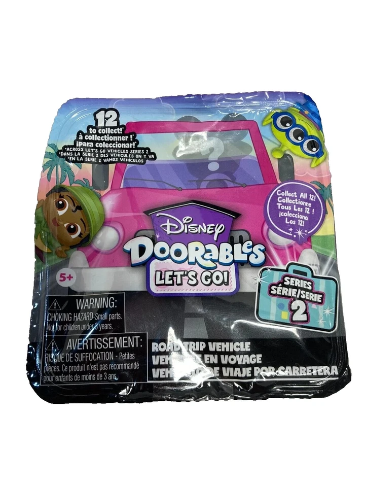 Disney DOORABLES Let’s Go Road Trip Vehículo Serie 2 - ¡NUEVO! Foto 1 de 2