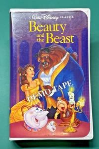 RARE DISNEY VHS TAPE: 1992 Beauty & The Beast - DEMO Version - Black Diamond - Picture 1 of 5