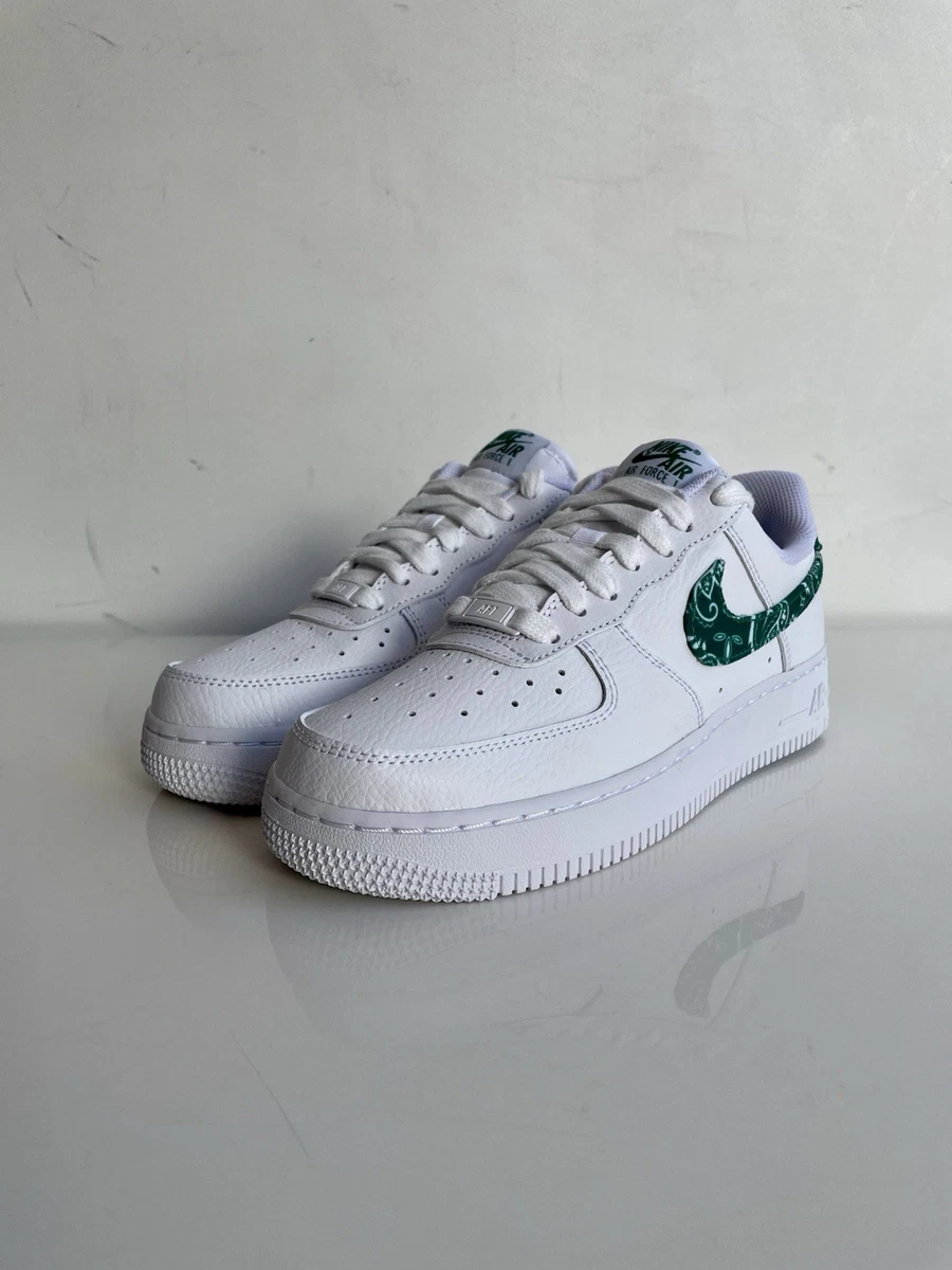 Nike Air Force 1 '07 Essentials Green Paisley W for sale | eBay