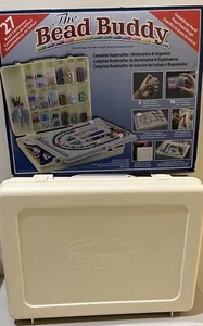 Crystal Beads And Complete Beading Box Tools For Bracelet Jewelry Making - Picture 1 of 12