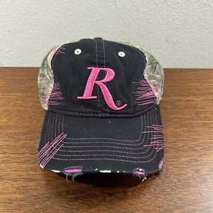 Remington Ladies Strapback Camo Pink Outdoor Hat Cap Baseball Hunting Rifle Gun* - Picture 1 of 9