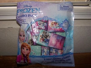 disney frozen compo pack 20 boxes of stickers and self inking stampers great to - Picture 1 of 2