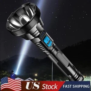 Rechargeable LED Flashlight Multifunctional Waterproof Camping Lamp Outdoor - Picture 1 of 6