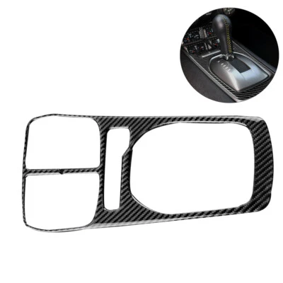 For Chevrolet Camaro 2010-2015 Carbon Fiber Interior Gear Shift Panel Cover Trim - Imagem 1 de 4