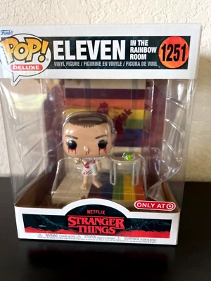 Funko pop ! Eleven in the Rainbow Room Stranger Things #1251 Target 限定全新 — 第 1/4 张图片