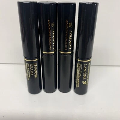 4 Lancome Hypnose Drama Mascara Excessive Black New Travel Size 4ml Each - Image 1 of 4
