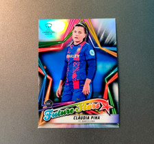 Claudia Pina RC Rookie Card - Topps Chrome Women's Champions League Future Stars