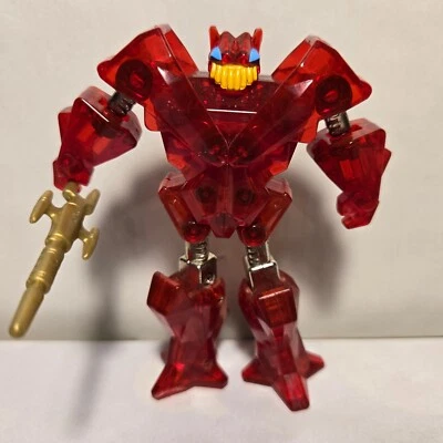 Vintage 1986 BANDAI GoBots ROCK LORDS FLAMESTONE Action Figure "Complete" - Image 1 of 3
