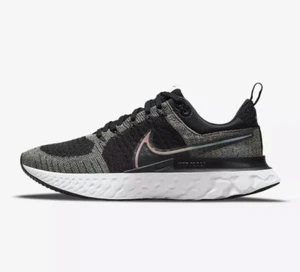 Nike React Infinity Run Fk 2 Bt Unisex Running Trainers DD6790 001 UK 9 EUR 44 - Picture 1 of 12