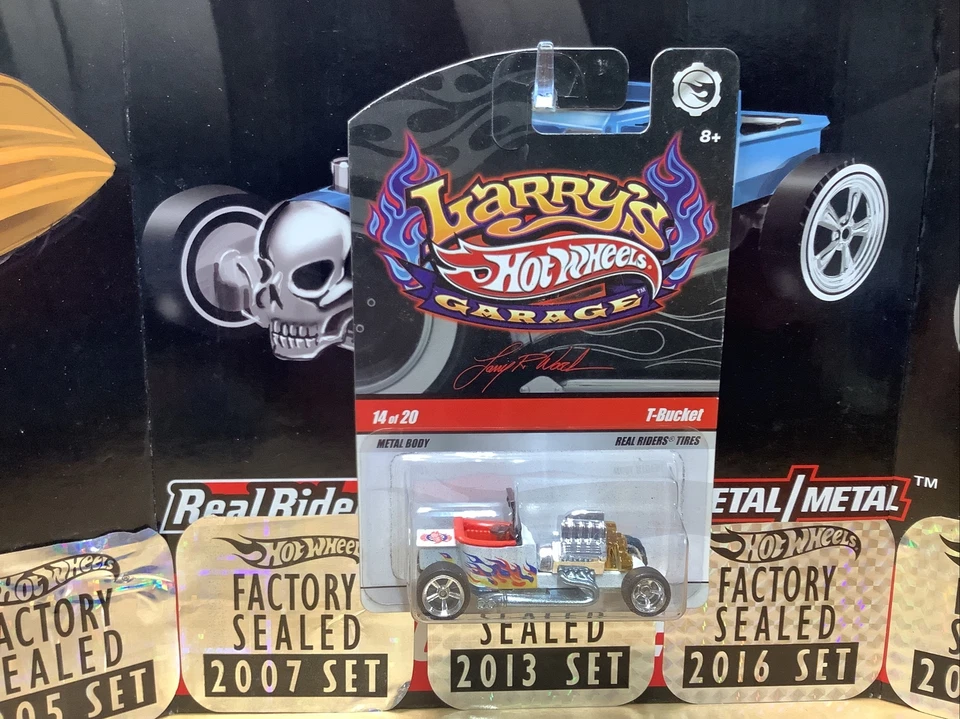 HOT WHEELS VHTF 2009 LARRY'S GARAGE SERIE T-BUCKET Foto 1 de 4