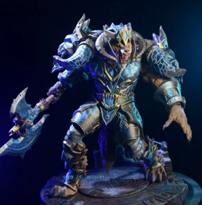 Figura de acción pintada soldado versión hombre lobo WOW Death Knight personalizada - Imagen 1 de 9
