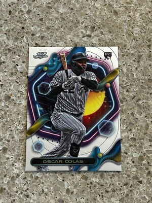 Oscar Colas RC 2023 Topps Cosmic Chrome Chicago White Sox #104 - Image 1 of 2