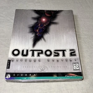 Outpost 2: Divided Destiny, Big Box PC Game Win 95 CD Vintage gaming - Picture 1 of 4