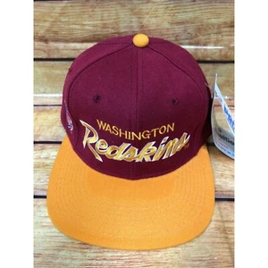 NWT NOS Vintage WASHINGTON REDSKINS Sports Specialties Script 6 3/4 Fitted Hat ( - Picture 1 of 8