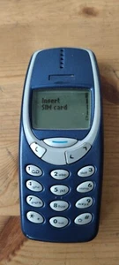 Teléfono Móvil Nokia 3310 Original Azul - Bloqueado (Virgen) - Propulsor/Decoración/Desenchufe - Imagen 1 de 11