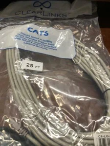 Cable de conexión Clearlink 25' Cat6 p/n C6-LG-25-M - gris - Imagen 1 de 1